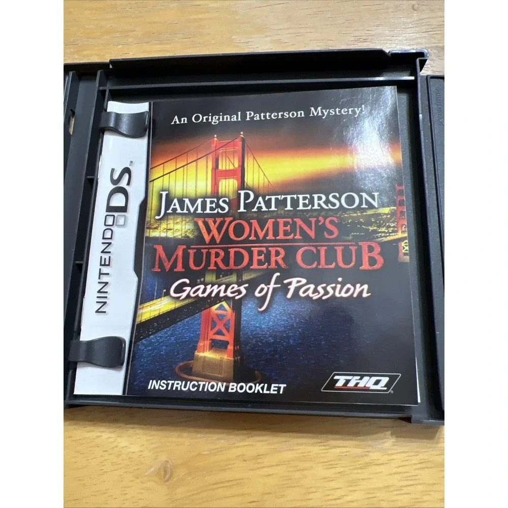 James Patterson: Women's Murder Club - Games of Passion (Nintendo DS, 2009)